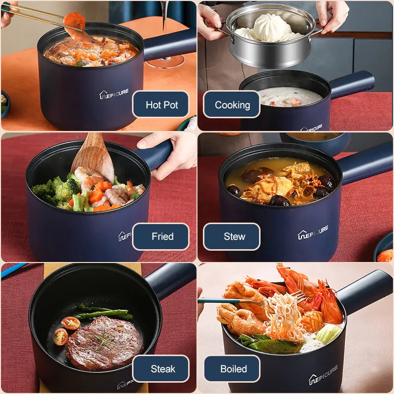 Versatile Electric Cooking Pot